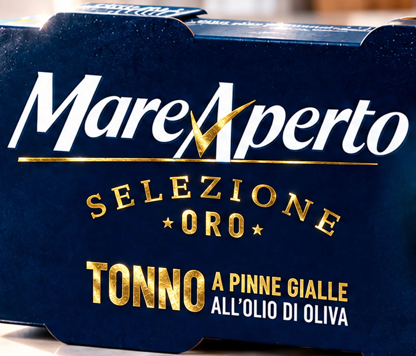 Front-of-pack details for Mare Aperto Selezione Oro food packaging