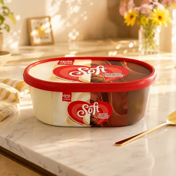 Il packaging food Algida Soft sviluppato da ATC e Reverse