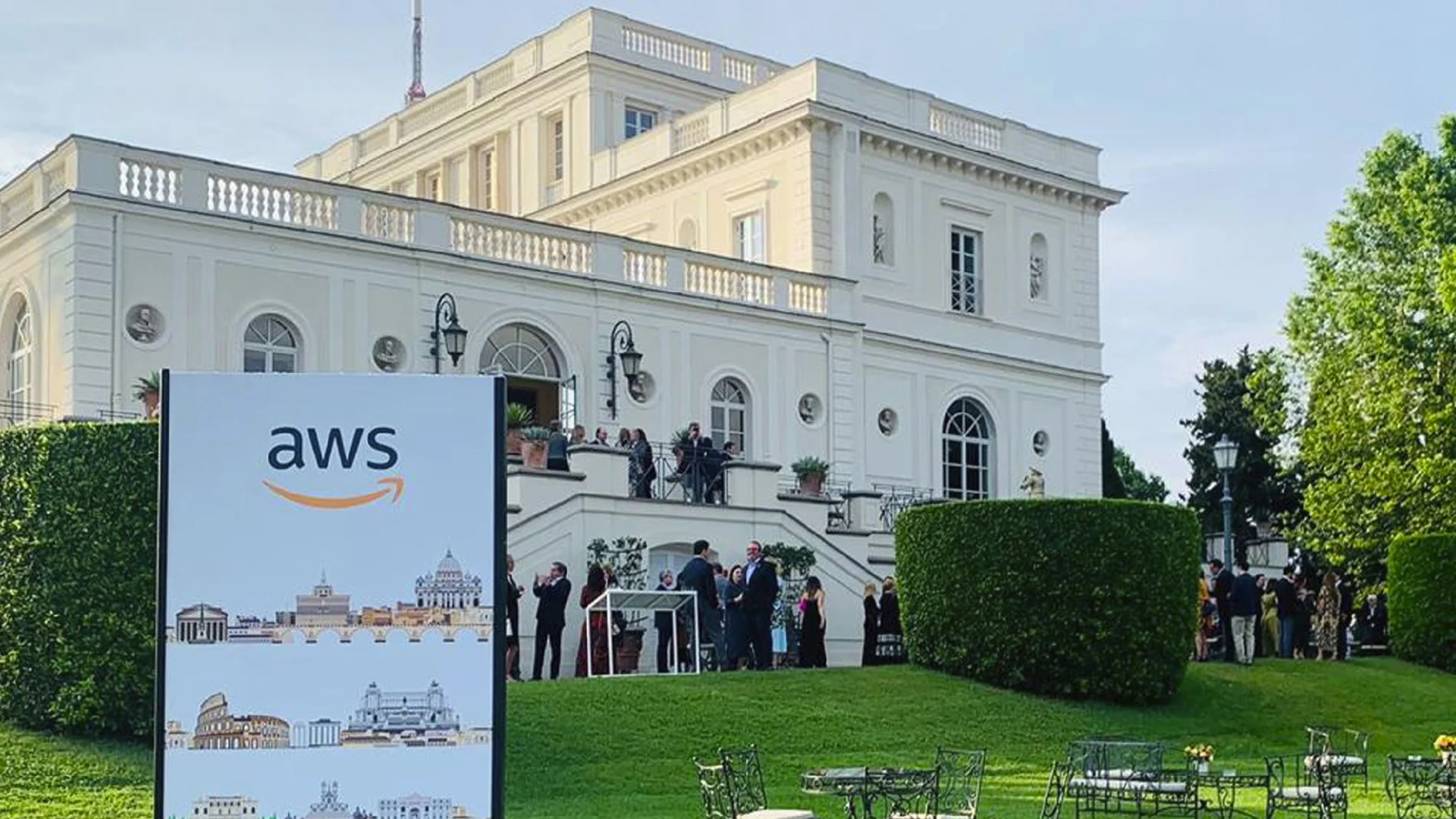 L'evento B2B AWS CEAL a Villa Miani Roma