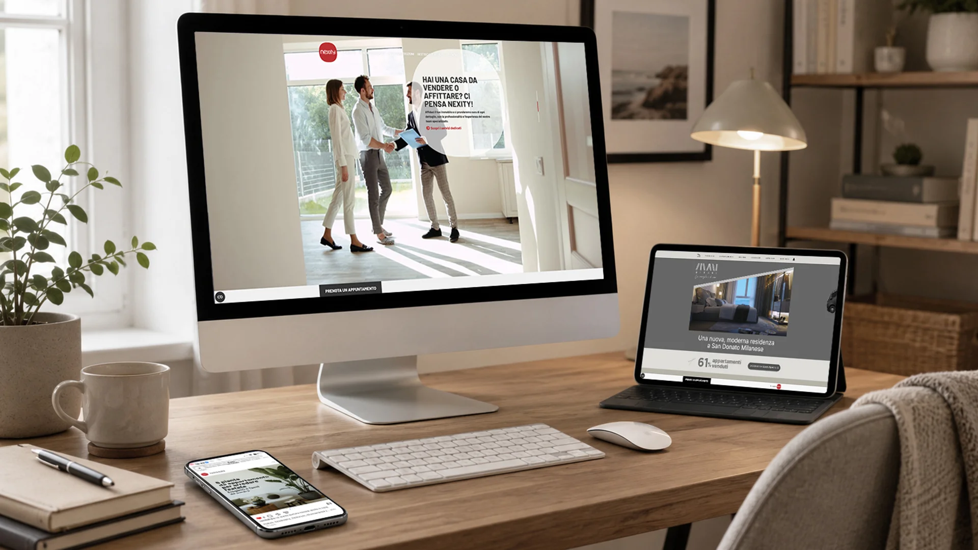 I siti web realizzati e gestiti da ATC per Nexity Italia