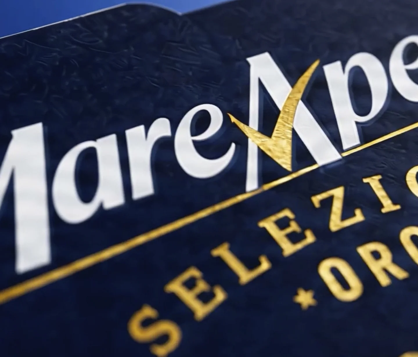 Front-of-pack details for Mare Aperto Selezione Oro food packaging