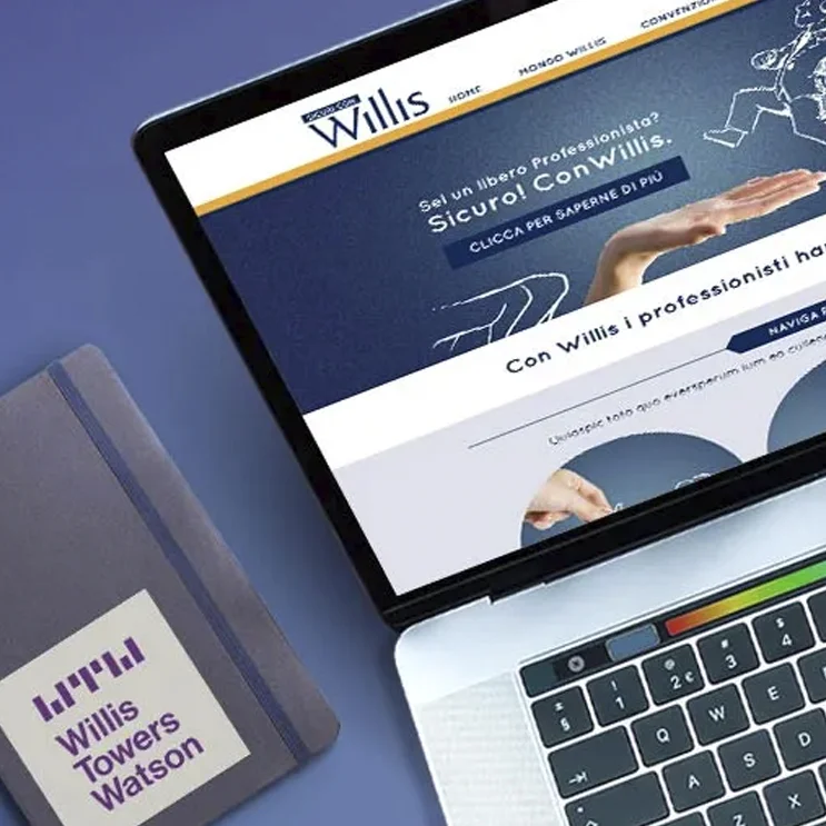Il sito web finance realizzato per Willis Towers Watson