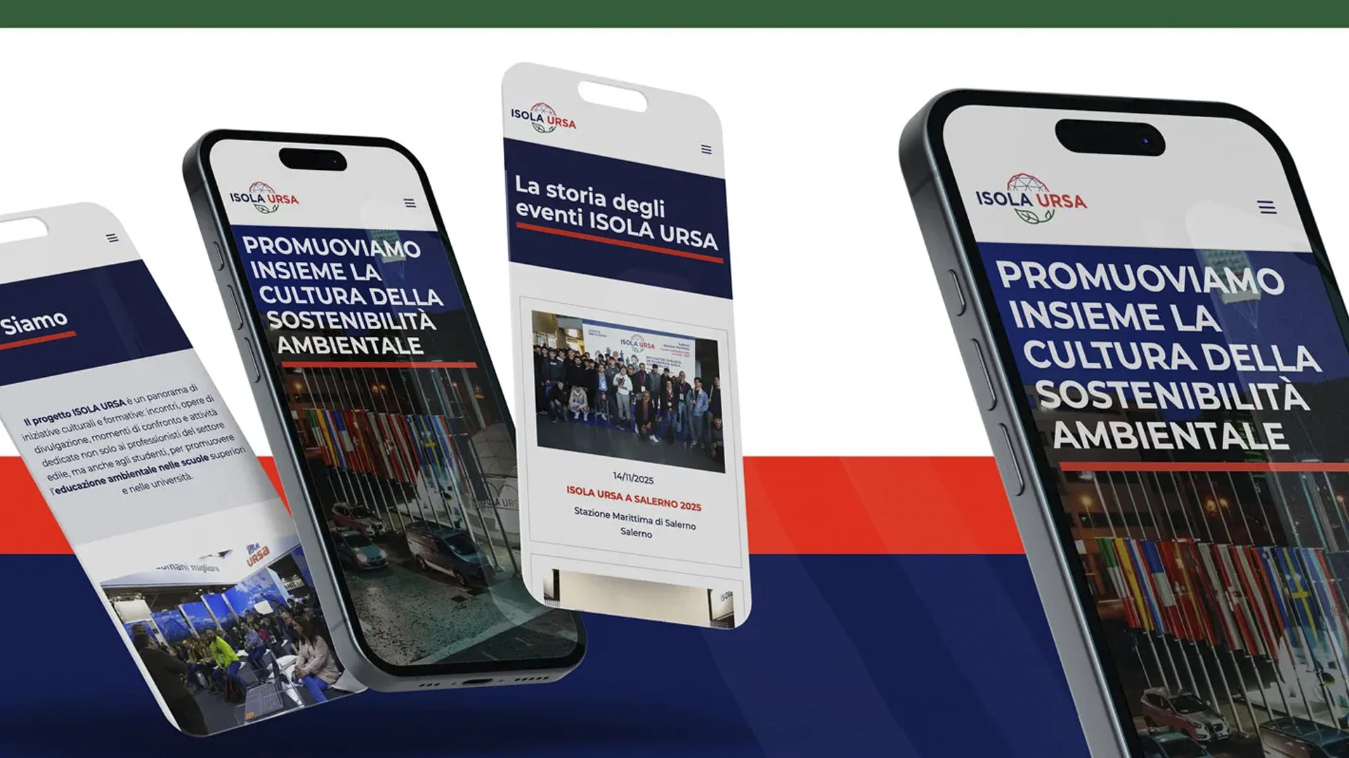 Il sito web B2B di Isola Ursa