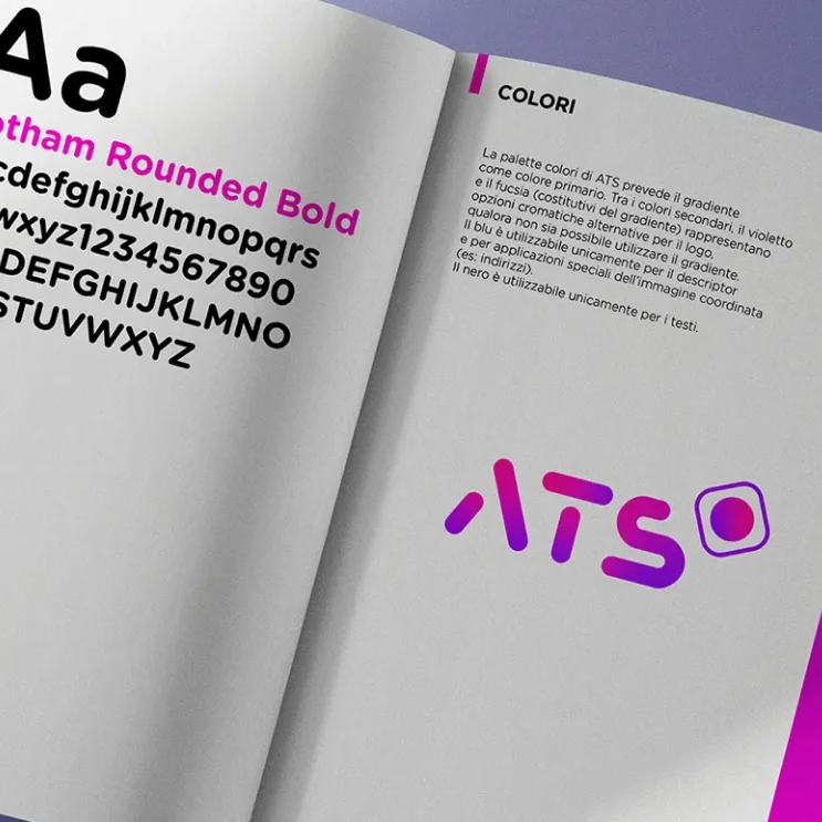 La visual identity coordinata per ATS