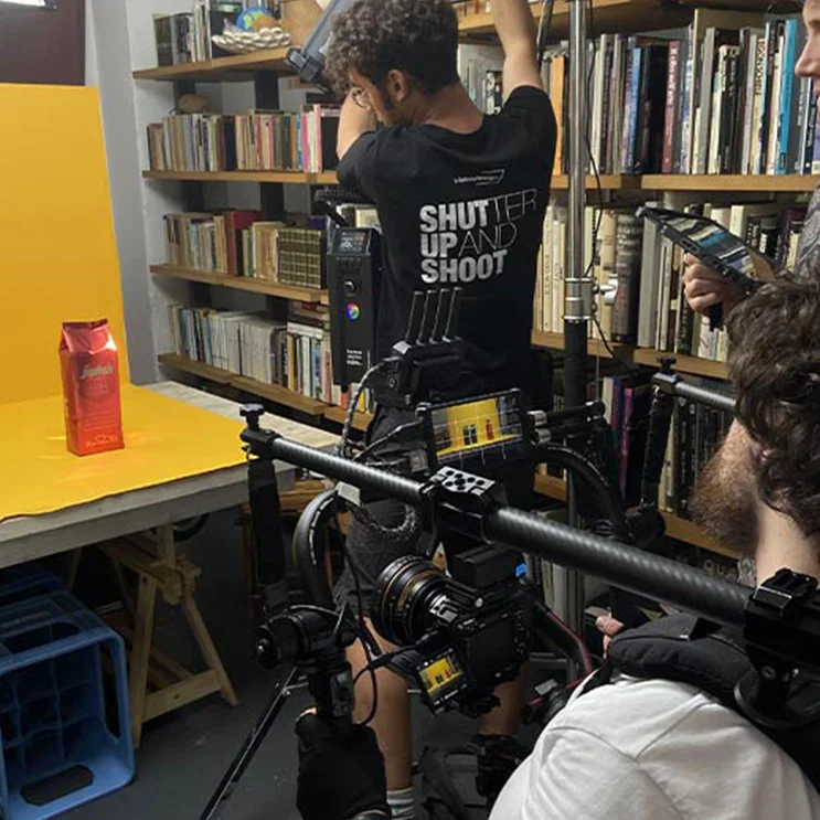 Il backstage dello spot video realizzato da ATC per Segafredo