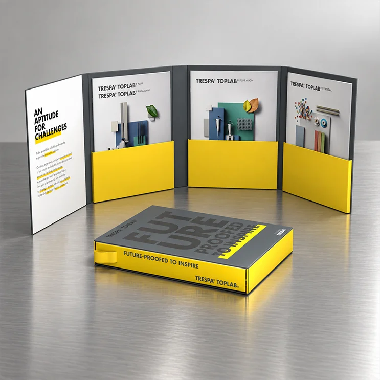 Le brochure trade realizzate da ATC per Trespa