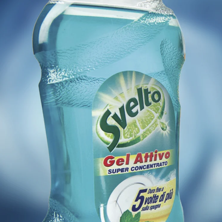 Il packaging ideato per il brand home care Svelto