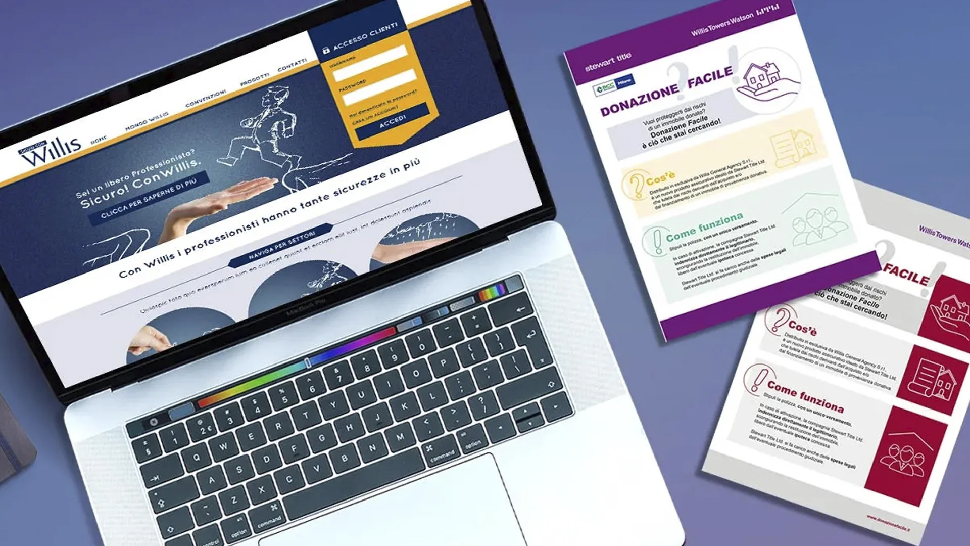 Il sito web finance per Willis Towers Watson