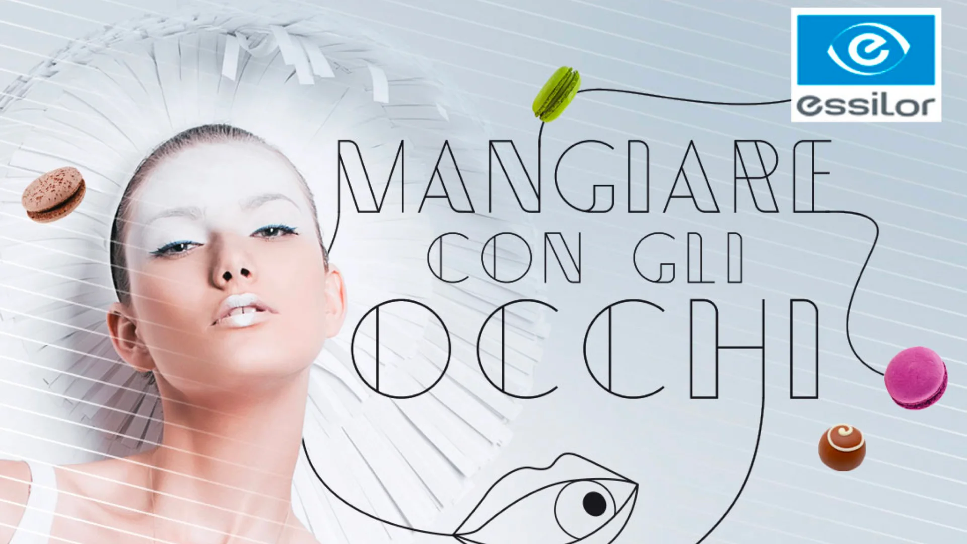 L'evento speciale per Essilor Mangiare con gli occhi, con concept e gestione di ATC