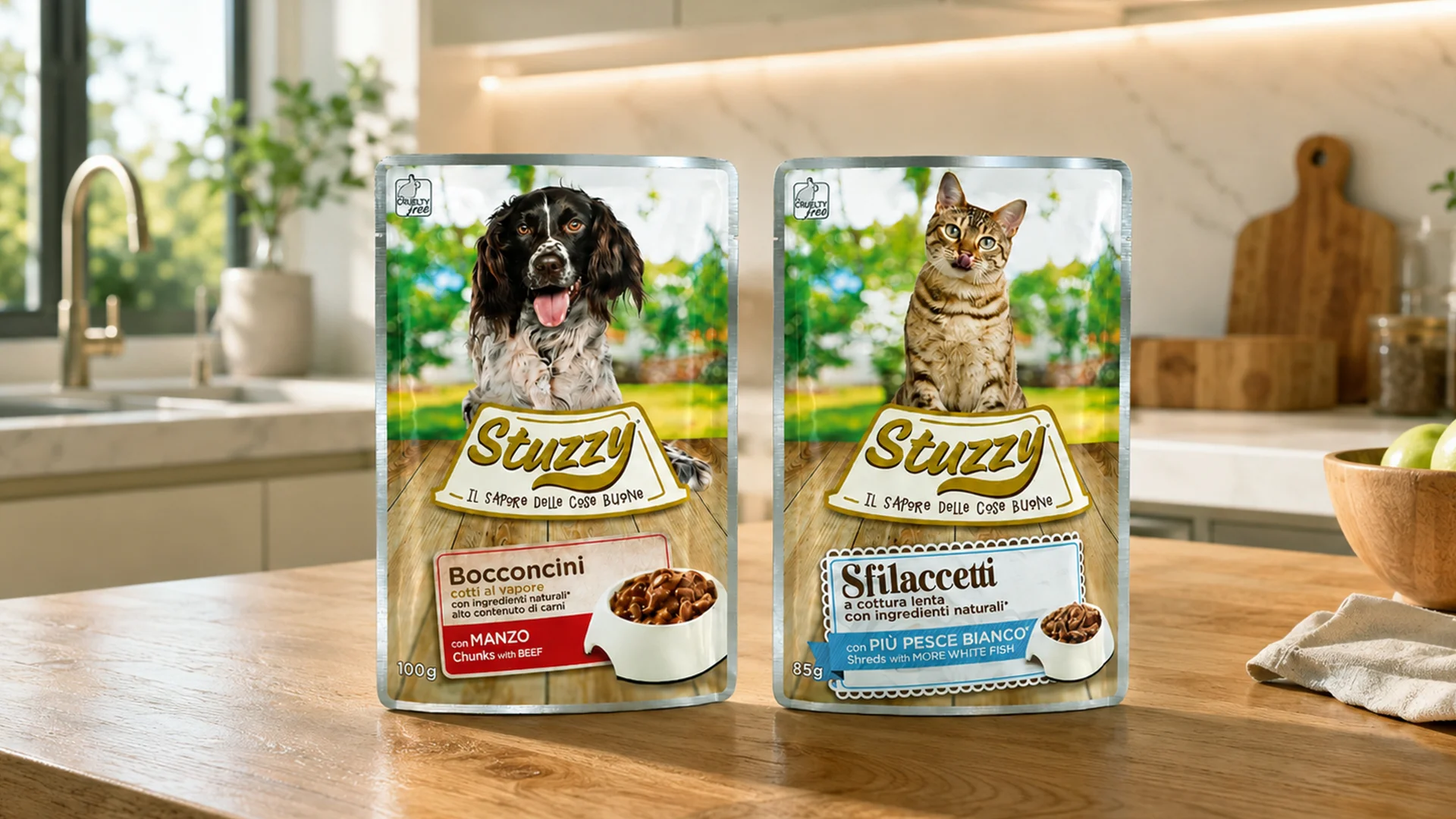 Le pouch petfood di Stuzzy