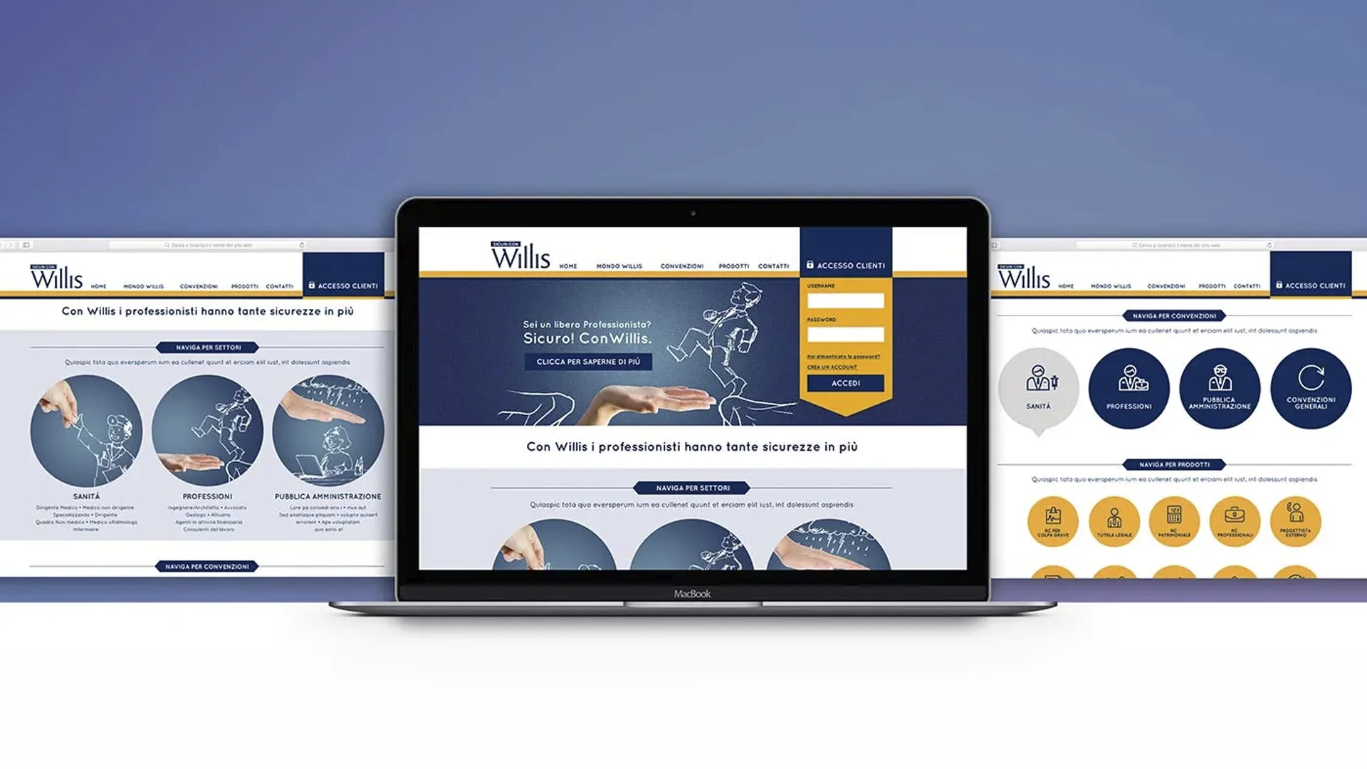 Il sito web finance per Willis Towers Watson