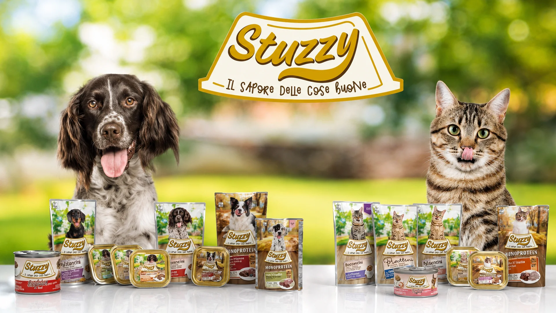 La gamma di petfood Stuzzy