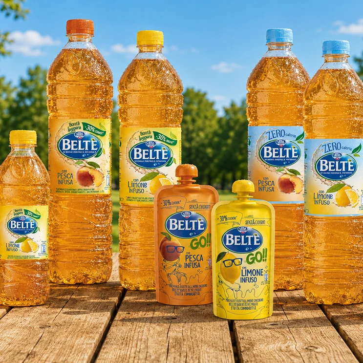 Il packaging beverage per Beltè