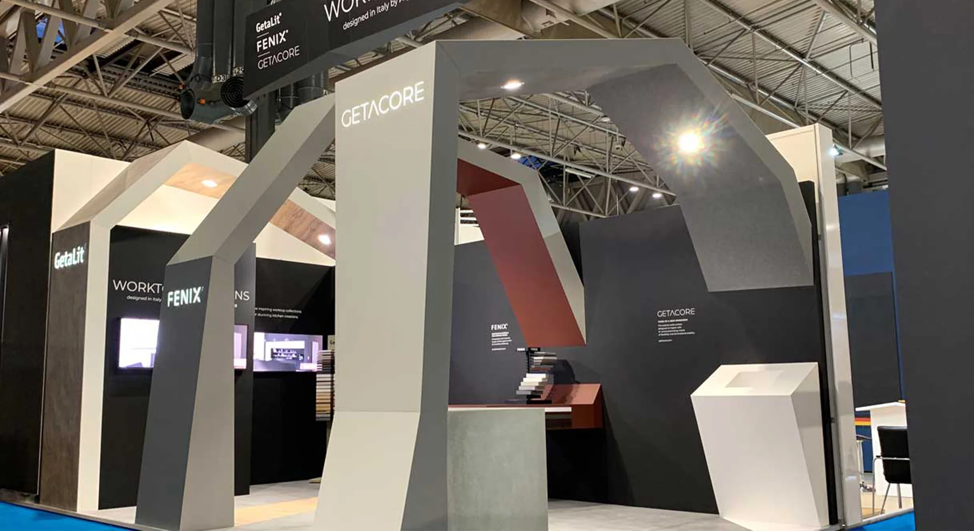 Lo stand fieristico realizzato per Arpa industriale da ATC