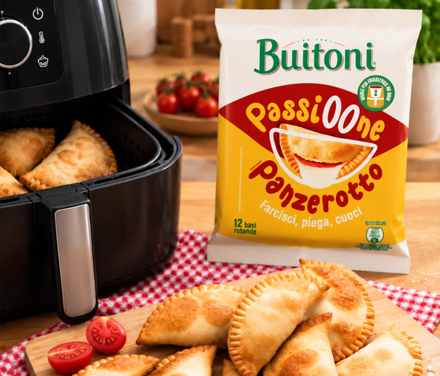 Il packaging di Buitoni Passione Panzerotto, realizzato da ATC