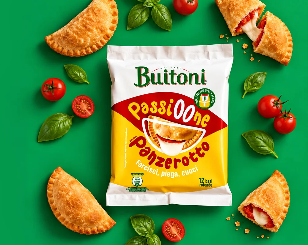 Buitoni Passione Panzerotto and the packaging design realised by ATC - All Things Communicate