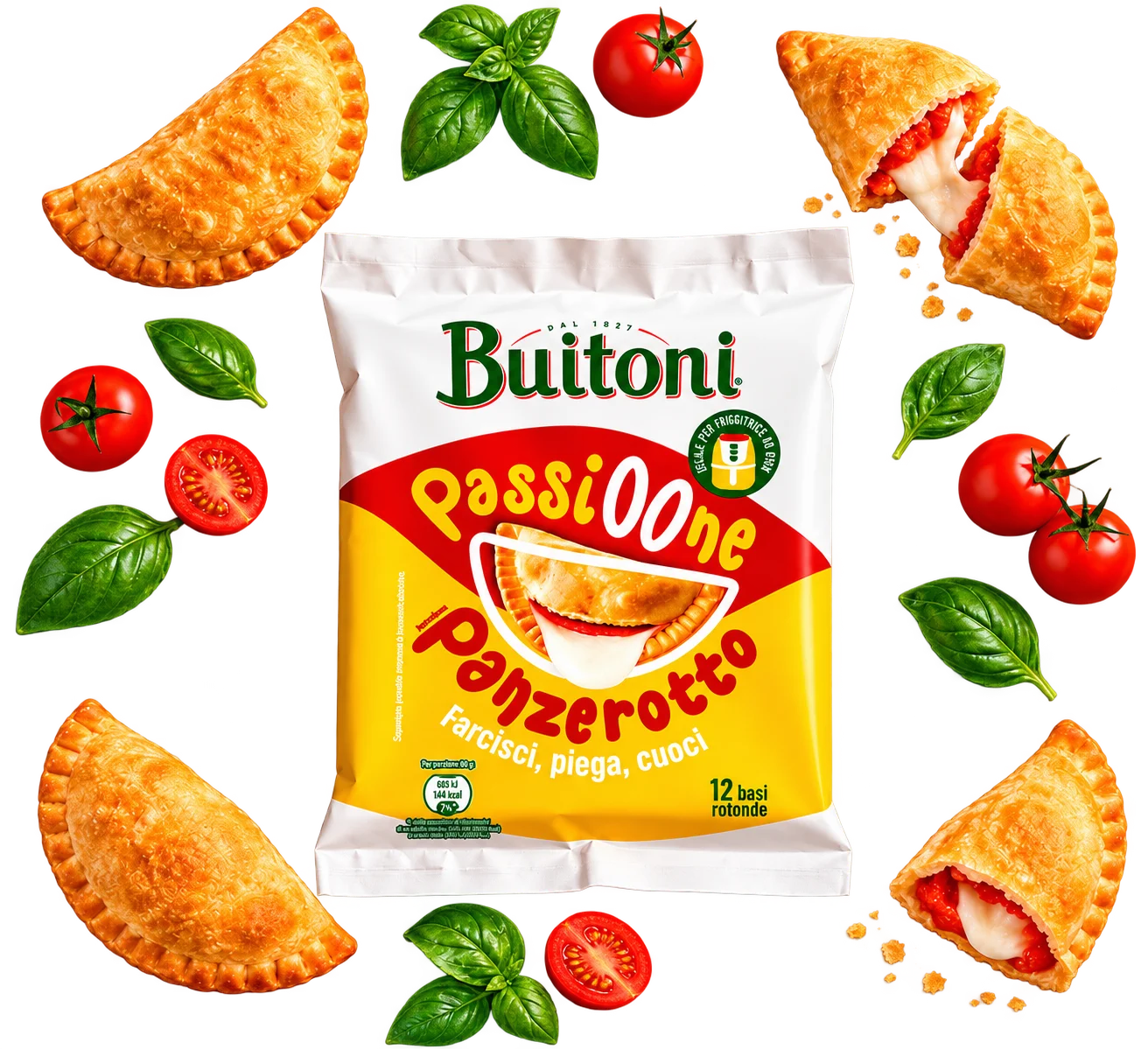 Buitoni Passione Panzerotto: the packaging design realized by ATC - All Things Communicate
